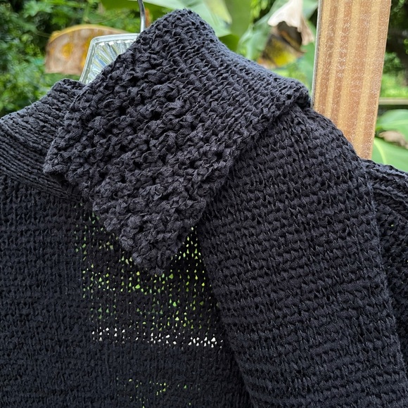 ALFANI Black Knit Bolero / Shrug - Picture 6 of 8